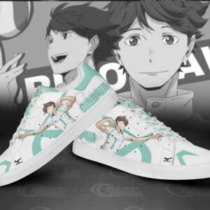 Toru Oikawa Skate Shoes Custom Haikyuu Anime Shoes 6