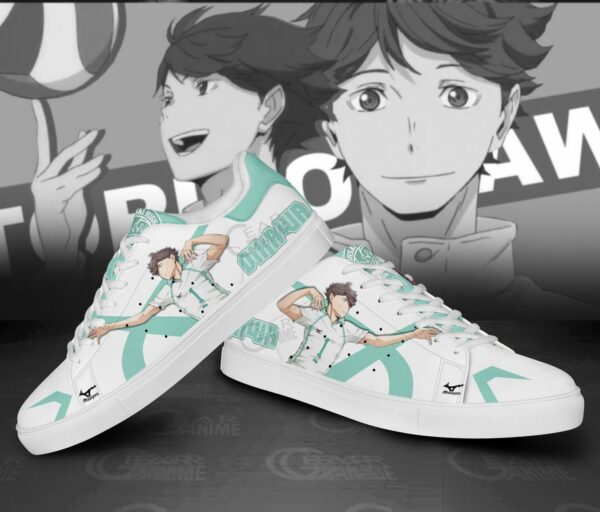 Toru Oikawa Skate Shoes Custom Haikyuu Anime Shoes 3