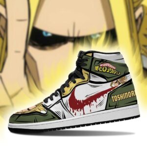 Toshinori Yagi Sneakers Skill My Hero Academia Anime Shoes PT04 5