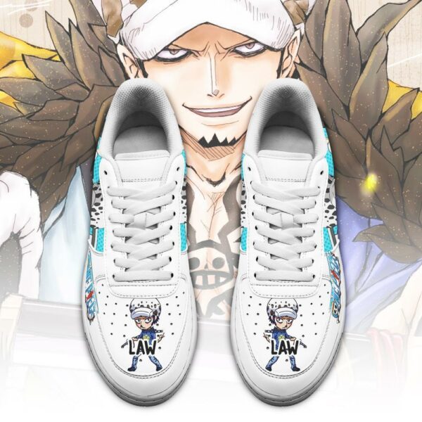 Trafalgar D. Water Law Sneakers Custom One Piece Anime Shoes Fan PT04 2