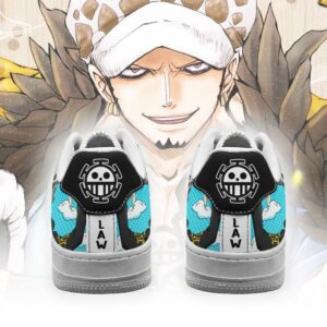 Trafalgar D. Water Law Sneakers Custom One Piece Anime Shoes Fan PT04 5