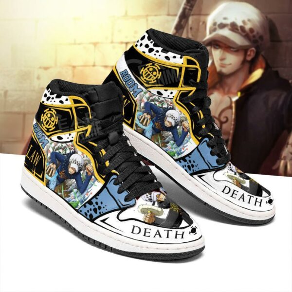 Trafalgar D. Water Law Sneakers One Piece Anime Shoes Fan Gift MN06 2