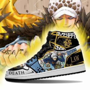 Trafalgar D. Water Law Sneakers One Piece Anime Shoes Fan Gift MN06 5