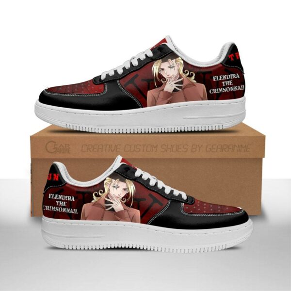 Trigun Shoes Elendira the Crimsonnail Sneakers Anime Shoes 1