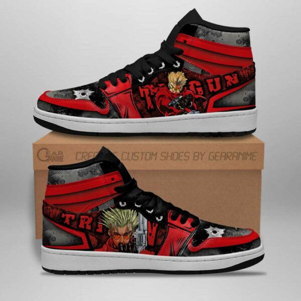 Trigun Vash The Stampede Sneakers Anime Custom Shoes 2