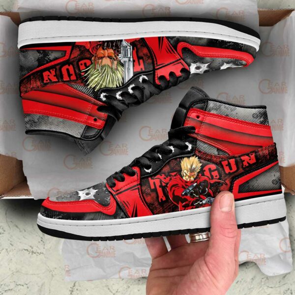 Trigun Vash The Stampede Sneakers Anime Custom Shoes 1