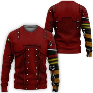 Trigun Vash The Stampede Shirt Costume Uniform Anime Hoodie Sweater 7