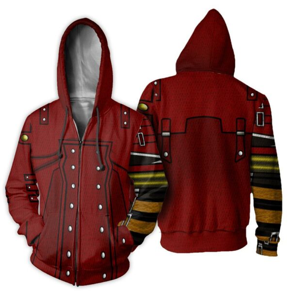 Trigun Vash The Stampede Shirt Costume Uniform Anime Hoodie Sweater 1