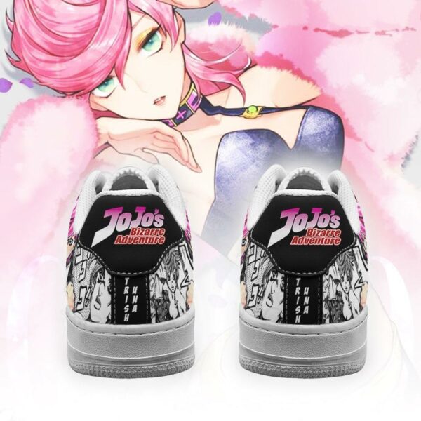 Trish Una Sneakers Manga Style JoJo's Anime Shoes Fan Gift Idea PT06 3