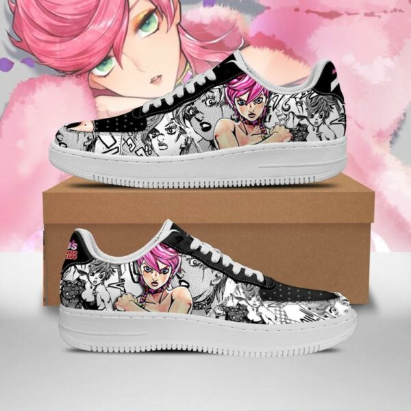 Trish Una Sneakers Manga Style JoJo's Anime Shoes Fan Gift Idea PT06 1