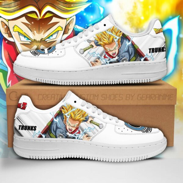 Trunks Sneakers Custom Dragon Ball Z Anime Shoes PT04 1