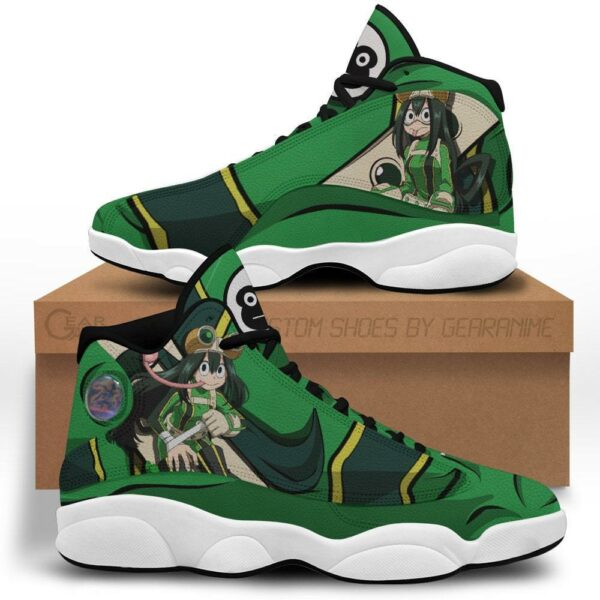 Tsuyu Asui Shoes My Hero Academia Anime Sneakers 1