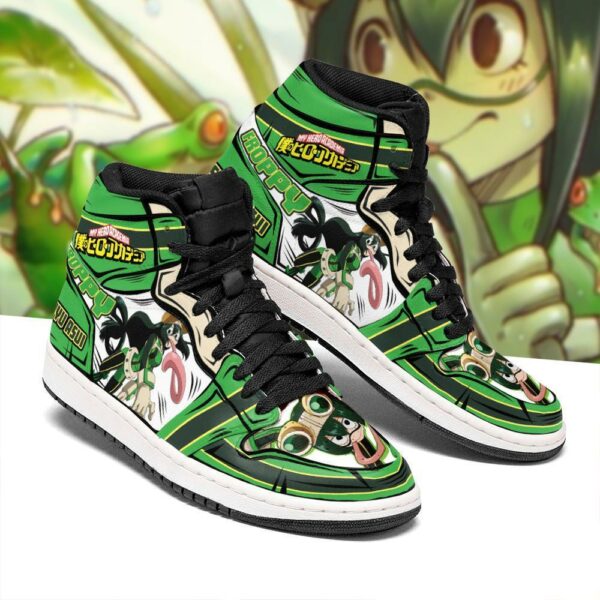 Tsuyu Asui Sneakers Froppy My Hero Academia Anime Shoes 2