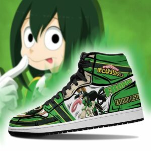 Tsuyu Asui Sneakers Froppy My Hero Academia Anime Shoes 5