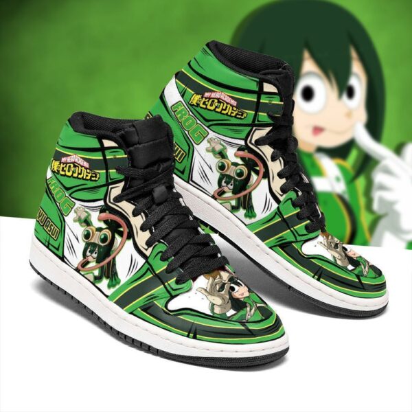 Tsuyu Asui Sneakers Skill My Hero Academia Anime Shoes PT04 2