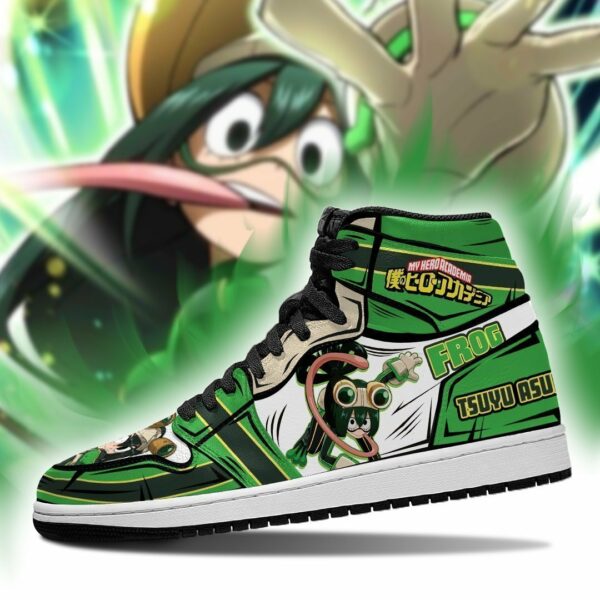 Tsuyu Asui Sneakers Skill My Hero Academia Anime Shoes PT04 3