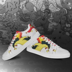 Typhlosion Skate Shoes Pokemon Custom Anime Shoes PN11 6