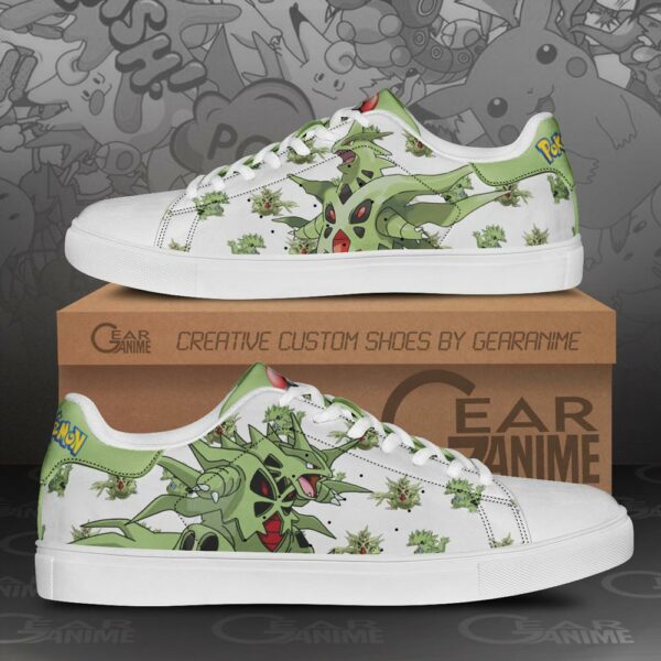 Tyranitar Skate Shoes Pokemon Custom Anime Shoes PN11 1