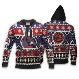 Uchiha Madara Christmas Sweater Custom Naruto Xmas Gifts Idea 7