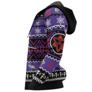 Uchiha Sasuke Ugly Christmas Sweater Custom Naruto Xmas Gifts Idea 9