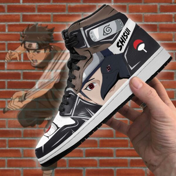 Uchiha Shisui Sneakers Sharingan Eyes Naruto Anime Sneakers 4