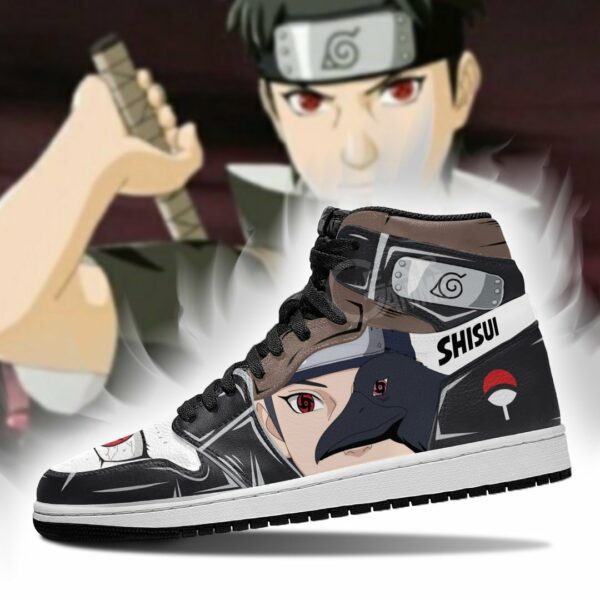 Uchiha Shisui Sneakers Sharingan Eyes Naruto Anime Sneakers 1