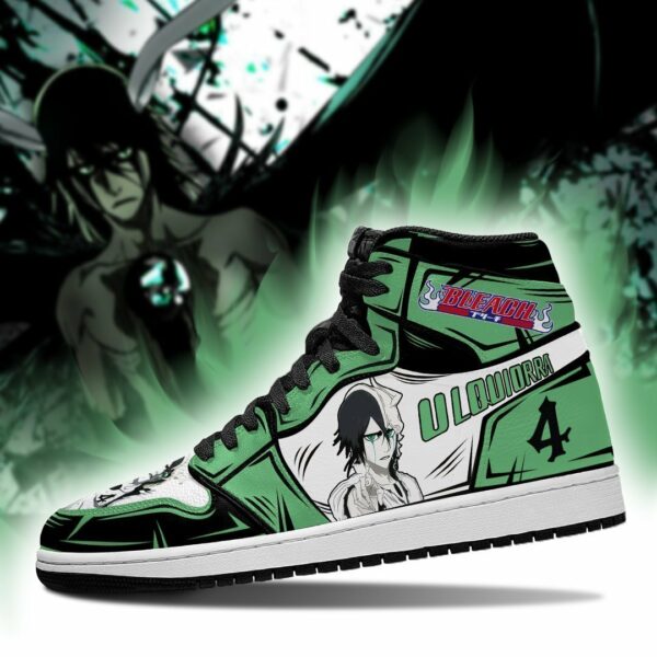 Ulquiorra Cifer Sneakers Bleach Anime Shoes Fan Gift Idea MN05 3