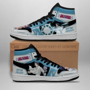 Uryu Ishida Bleach Sneakers Anime Custom Shoes MN09 6