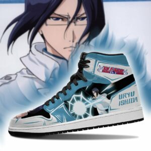 Uryu Ishida Bleach Sneakers Anime Custom Shoes MN09 8