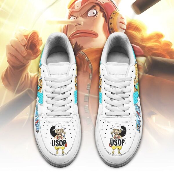 Usop Sneakers Custom One Piece Anime Shoes Fan PT04 2