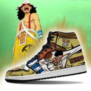 Usopp Sneakers The Sniper Skill One Piece Anime Shoes Fan MN06 5