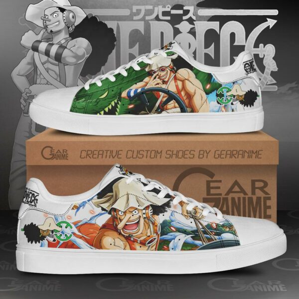 Usopp Skate Shoes One Piece Custom Anime Shoes 1