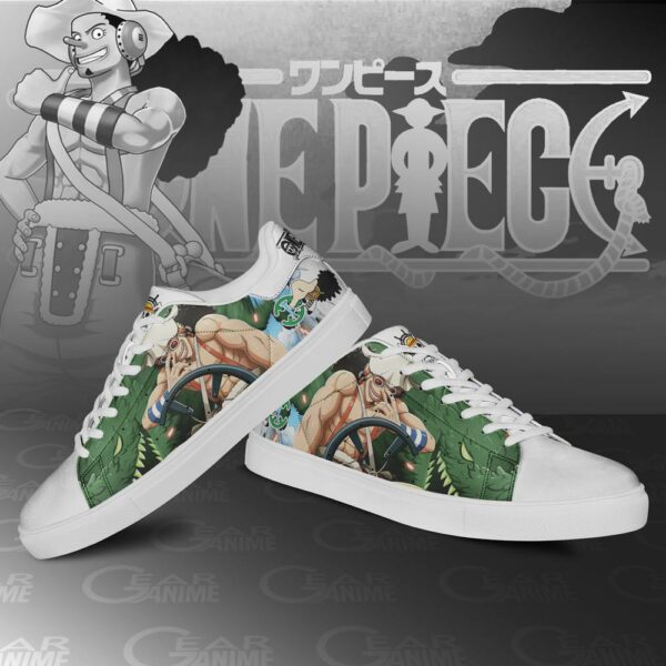 Usopp Skate Shoes One Piece Custom Anime Shoes 3