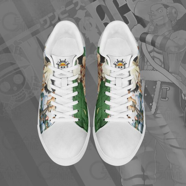 Usopp Skate Shoes One Piece Custom Anime Shoes 4