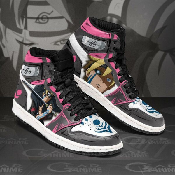 Uzumaki Boruto Sneakers Custom Anime Boruto Shoes 2