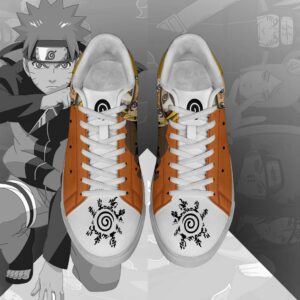 Uzumaki Naruto Skate Shoes Naruto Anime Custom Shoes PN10 6