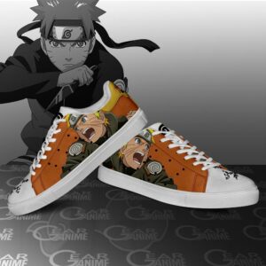 Uzumaki Naruto Skate Shoes Naruto Anime Custom Shoes PN10 7