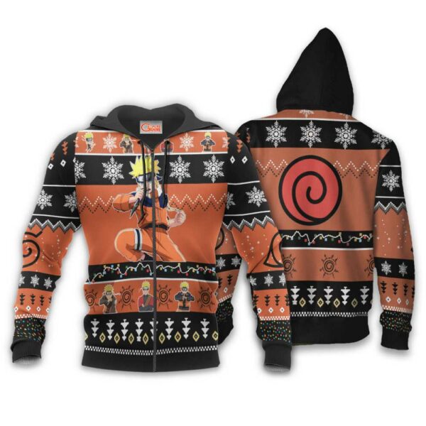 Uzumaki Naruto Ugly Christmas Sweater Custom Naruto Xmas Gifts Idea 2