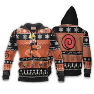 Uzumaki Naruto Ugly Christmas Sweater Custom Naruto Xmas Gifts Idea 7