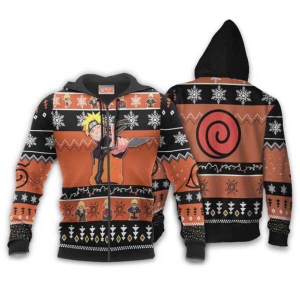 Uzumaki Naruto Ugly Christmas Sweater Naruto Xmas Gifts Idea 2