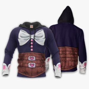 Manami Aiba La Brava Uniform Hoodie MHA Shirt Anime Zip Jacket 8