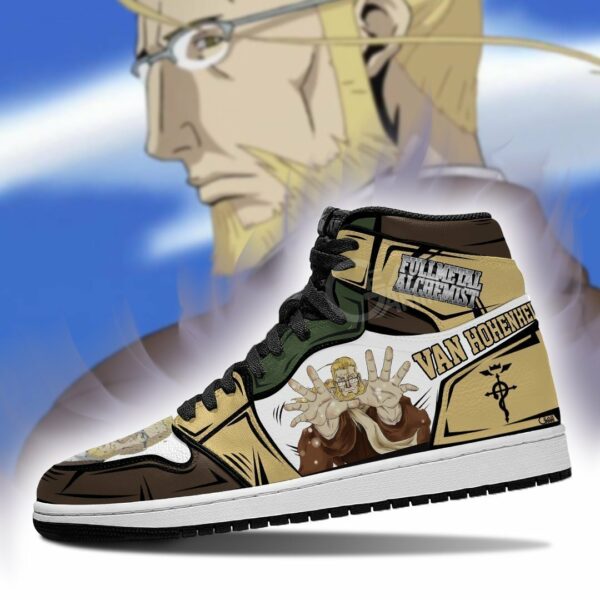 Van Hohenheim Fullmetal Alchemist Sneakers Anime Custom Shoes 3