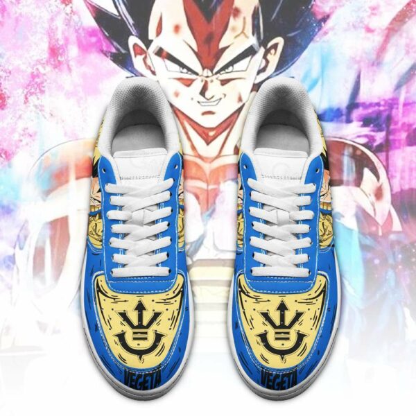 Vegeta Blue Sneakers Custom Dragon Ball Anime Shoes Fan Gift PT05 2