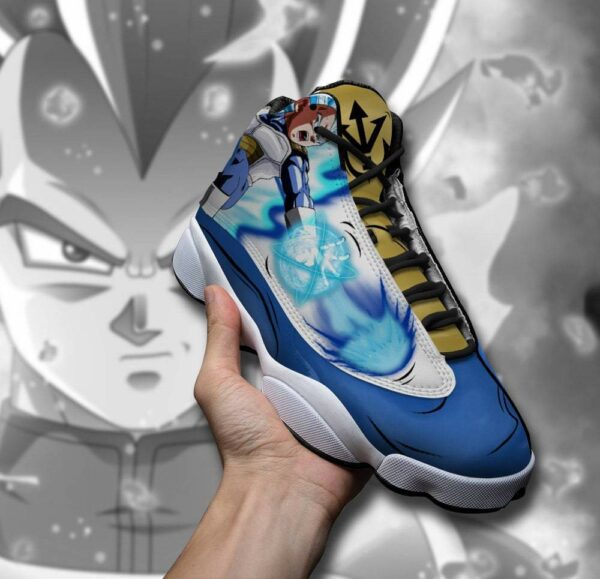 Vegeta Blue Sneakers Dragon Ball Super Anime Custom Shoes 4