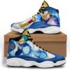 Vegeta Saiyan Blue Sneakers Dragon Ball Super Anime Shoes 8