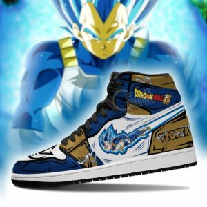 Vegeta Air Sneakers Custom Dragon Ball Super Anime Shoes 5