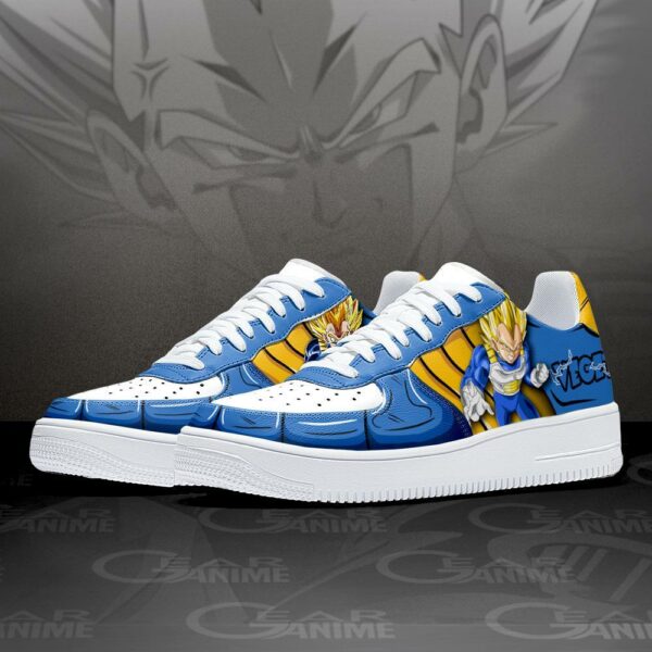 Vegeta SSJ Air Sneakers Custom Anime Shoes 2