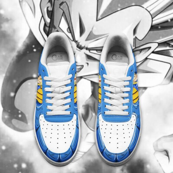 Vegeta SSJ Air Sneakers Custom Anime Shoes 4