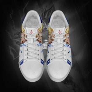 Vegeta Super Saiyan Skate Shoes Dragon Ball Anime Custom Shoes PN09 6