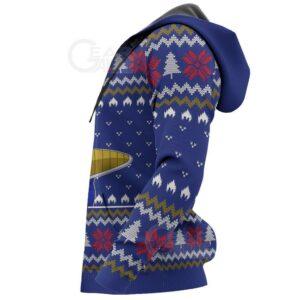 Vegeta Ugly Christmas Sweater It's Over 9000 Funny DBZ Xmas Gift VA10 8